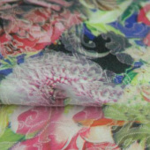 现货印花服装面料