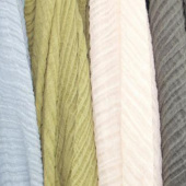 现货梭织苎麻棉服装面料