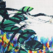 数码印花布 梭织棉/麻/涤 男装女装裙装服装面料 现货
