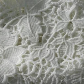 绣花面料，水溶绣，牛奶丝绣花，棉布绣花，打孔绣花