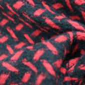 现货针织染色粗纺服装面料