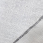 现货批发亚麻30/粘胶70混纺面料 梭织纯色服装面料批发