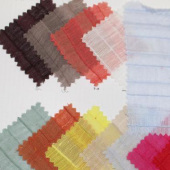 棉麻布 棉麻混纺梭织染色服装裙装面料 现货