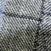 现货染色亚麻色织服装面料