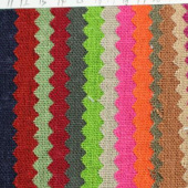 现货染色亚麻色织服装面料