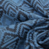 现货全涤色织提花服装面料