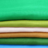 现货染色棉麻服装面料