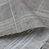 现货涂层棉麻服装面料