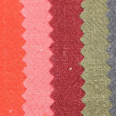 现货染色纱洗棉麻服装面料