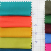 现货全棉染色素色服装面料