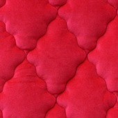 水晶绒全涤棉袄面料 100%T梭织染色棉袄睡衣服装面料 现货