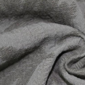 现货染色棉麻提花服装面料混纺面料