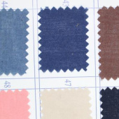 现货染色棉麻服装面料