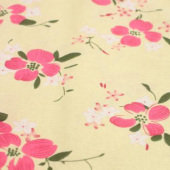 棉麻印花布 梭织服装桌布面料