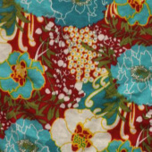 棉麻印花布 梭织服装桌布面料