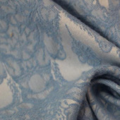 现货染色混纺印花服装面料