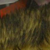 貉子毛提花 针织面料 外套上衣服装面料