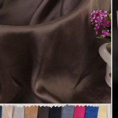 仿真丝缎色丁 仿真丝缎面弹力 八美缎五枚缎 无捻色丁