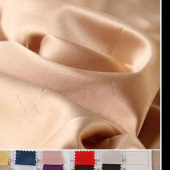 哑光高弹 平纹四面弹莱卡布 全涤缎面色丁面料 弹力色丁布