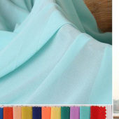 高密珍珠雪纺 高捻雪纺缎面弹力雪纺 四面弹雪纺皱 女装内衬