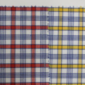 厂家直销现货全棉色织格子面料