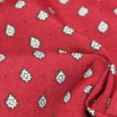 现货人棉印花服装面料