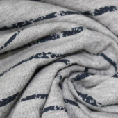 现货印花汗布服装面料