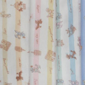 现货全涤毛圈印花服装面料