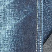 现货染色牛仔布服装面料