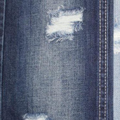 全棉无弹竹节牛仔面料 全棉梭织服装裤装面料 现货