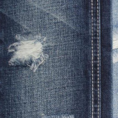 全棉无弹牛仔面料 全棉梭织服装裤装面料 现货