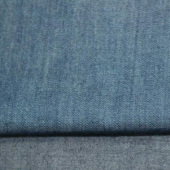 牛仔面料 65%C35%TS印染色织牛仔服装牛仔裤装面料 现货