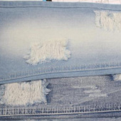 牛仔面料 100%C全棉印染色织牛仔服装牛仔裤装面料 现货