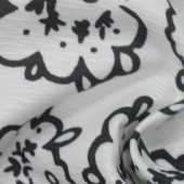 现货绣花服装面料