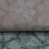 现货色织提花棉麻服装面料