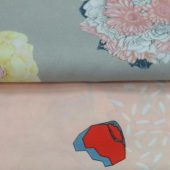 现货热销 时尚印花面料 服装面料