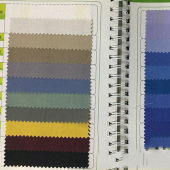涤棉府绸 工装制服面料 衬衫面料 20色现货供应