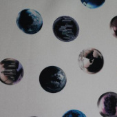 现货全涤数码印花服装面料