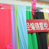 经编锦氨纶面料 全涤针织染色男装女装外套服装面料 现货