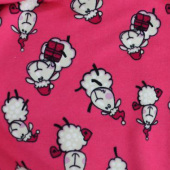 小羊全棉不倒绒针织服装面料