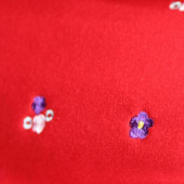 全棉不倒绒面料 全棉针织染色男装女装服装面料 现货