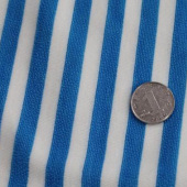 毛巾彩条 全涤针织服装面料