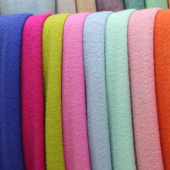 伦敦呢面料 涤纶针织染色男装女装大衣服装面料 多色可选 现货