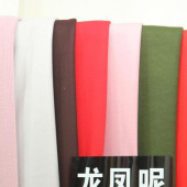 龙凤呢面料 全涤针织染色男装女装大衣服装面料 现货