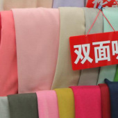 TR双面呢面料 针织染色男装女装大衣秋冬服装面料 现货