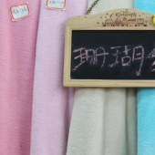 全涤珊瑚绒面料 全涤针织染色男装女装大衣服装面料 现货