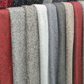 现货染色仿麻花呢服装面料