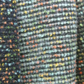 现货染色涤呢服装面料