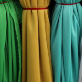 全涤平板布面料 全涤绒类针织染色服装面料大衣秋冬面料 现货