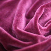 现货染色全涤银狐绒服装面料